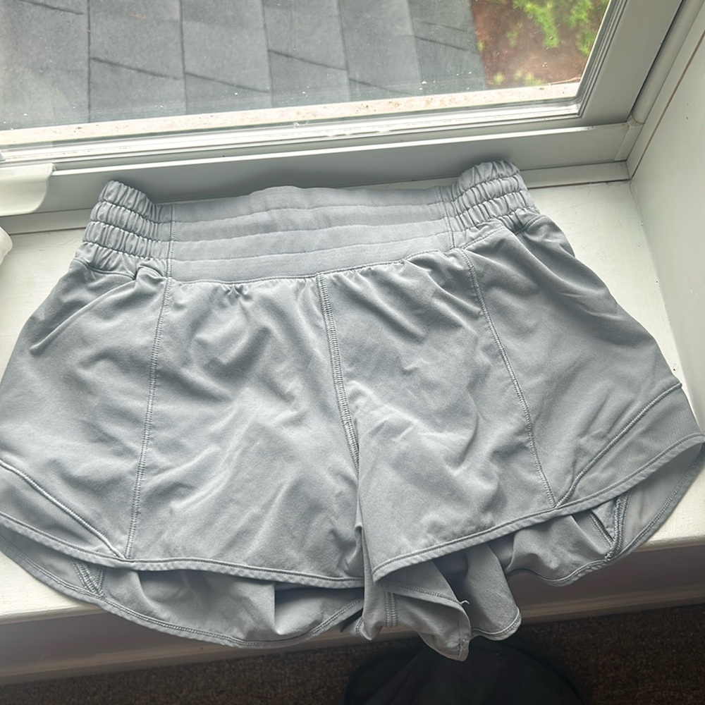 Grey Lulu lemon shorts